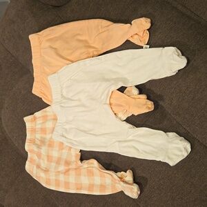 Footie Pull On Pants 3-Pack